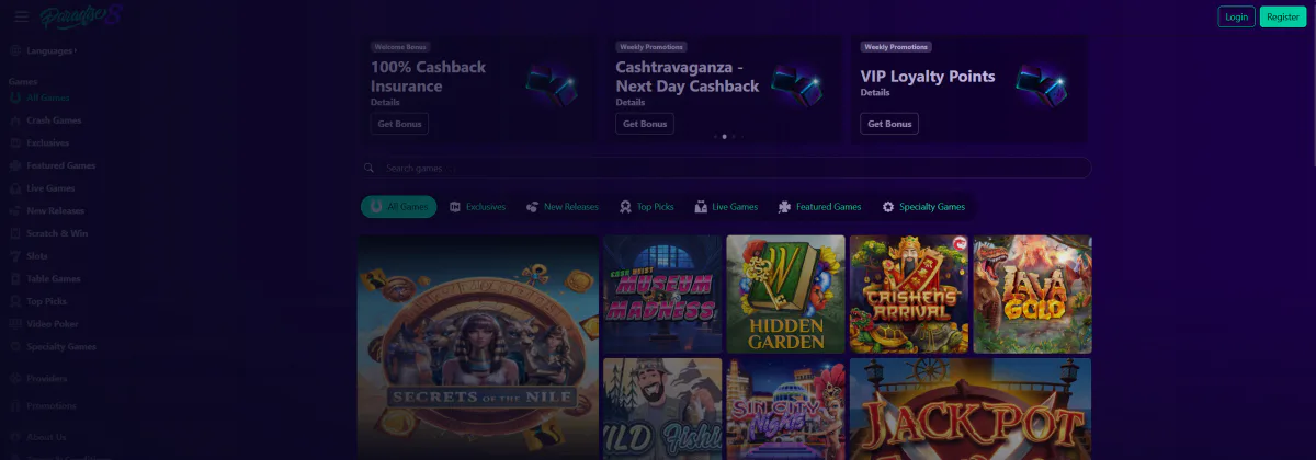 Paradise8 Casino